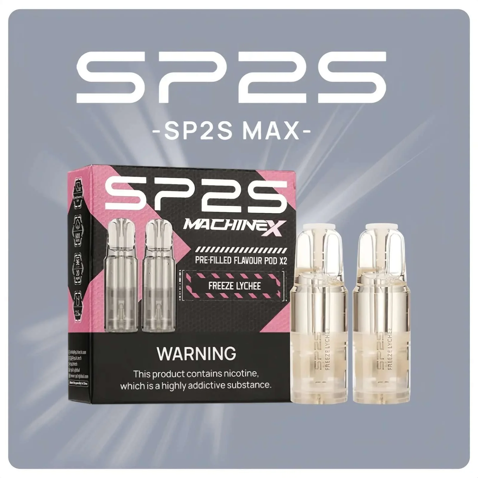 SP2S MAX 煙彈2顆裝適配SP2S MAX主機